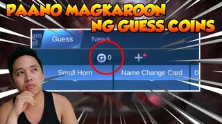 PAANO MAGKAROON NG GUESS COINS | 2020 TUTORIAL