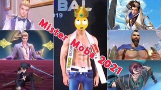 TOP 30 MISTER MOBA 2021 - HERO TERTAMPAN DI MLBB AOV DAN LOL Wild Rift - The Most Handsome Hero