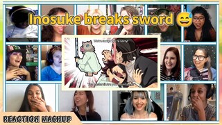 Inosuke funny moments reaction