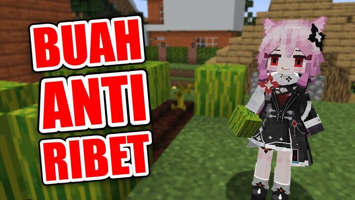 Buah Yang Paling Gampang Dimakan di Minecraft! [ Minecraft Melon Fact Indonesia ]