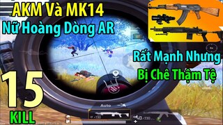 AKM Và MK14 Chính Thức Là &quot;Nữ Hoàng&quot; Của Dòng AR. Dù Rất Mạnh Nhưng Lại Bị Chê ? | PUBG Mobile