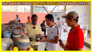 Công Giáp || Ngay Đầu Khai Trương Gian Hàng - Được Sự Ủng Hộ Của 1 Vị Khách Người Việt Nam