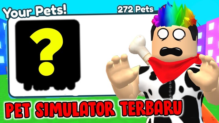 AKU PAKE PET DEWA INI UNTUK TAMATIN PET SIMULATOR TERBARU - Roblox Indonesia