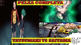 TATSUMAKI VS SAITAMA PELEA COMPLETA  | One Punch Man