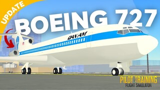 PTFS UPDATE: BOEING 727 & NEW LIVERIES! (Roblox)