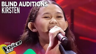 Kirsten Uy - Shine | Blind Auditions | The Voice Kids Philippines 2023