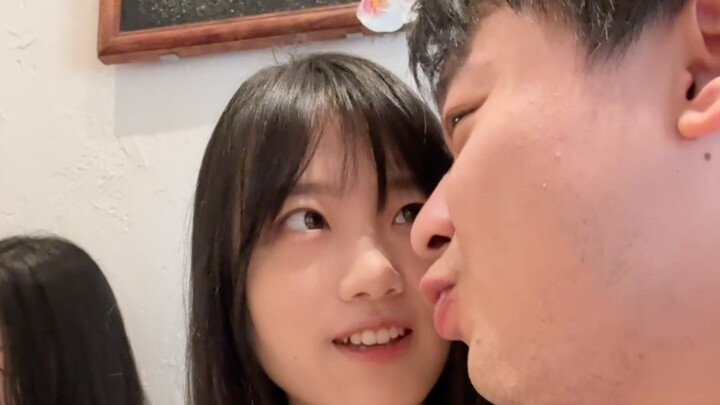 A mouthful of rice