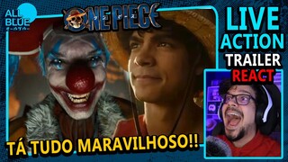 O LIVE ACTION ESTÁ MARAVILHOSO #OnePiece - Trailer React