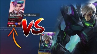 1V1 WITH TOP 1 GUSION LAGUNA WTF HANDSPEED | MOBILE LEGENDS