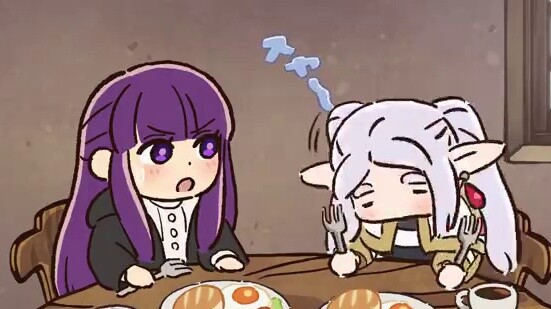 [Chinese subtitles] "The Burial of Frielian" mini-animation episode 3 "The magic of waking up on tim