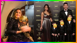 ¡LA NATURALEZA HA SUCEDIDO! Leo Messi CON PATO Y NIÑOS EN LA NOCHE DE ORO THE GOLDEN Ball Award 2021