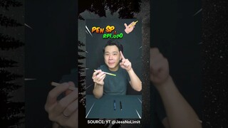 Pen Spinning Rp1,000, Rp10.000, Rp5,000,000#fyp #youtubeshorts #indonesia #jesnolimit #shortvideo