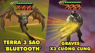 TOP khoảnh khắc điên rồ nhất Đấu Trường Chân Lý 210: Terra 3 sao "bluetooth", Graves X3 Cuồng Cung
