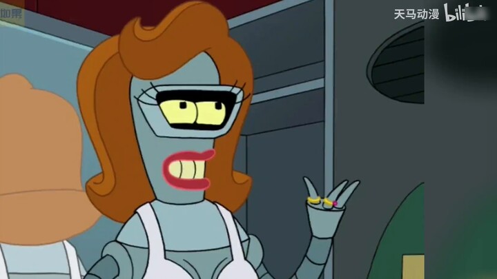 Futurama Bender berubah menjadi seorang gadis dan dikejar gila-gilaan oleh seorang bintang besar