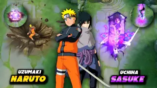 Naruto & Sasuke Skin Comparison! MLBB X NARUTO SHIPPUDEN #BilibiliCreatorAwards2022