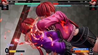 KOF15　シェルミー　抱きつくクライマックス超必殺技　非常に当てにくい…