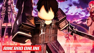 Testing New SAO Game Out | Aincrad Online | Roblox