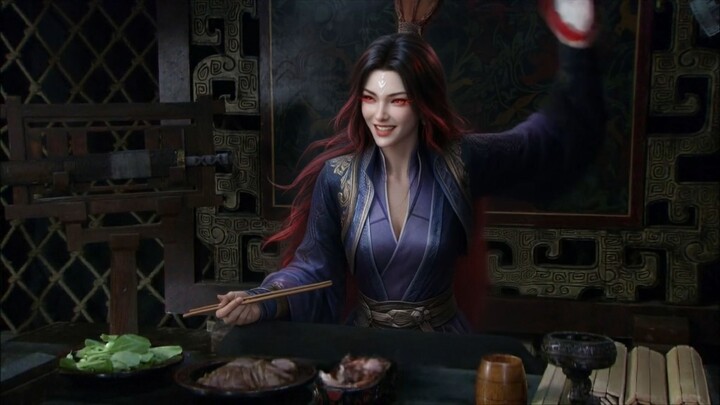 Nangong Wan escapes from the Yan Yue Sect; her senior sister cleverly marries Wei Wuyi.