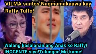 VILMA Santos Iyak Ng iyak Habang NagMamakaawa kay Raffy tulfo N Tulungan Mapalaya si Luis s Kulungan