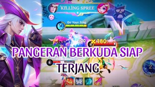 PANGERAN BERKUDA SIAP TERJANG