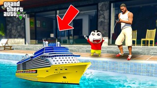 Franklin Bought Boat For Shinchan Nobita Doraemon GTA V