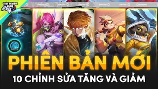 PHIÊN BẢN MỚI 10 Chỉnh Sửa Tướng: Veres, Murad, kỹ năng Dịch Chuyển | Trải Nghiệm Game TNG (Phần 1)