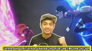 SARADA BUAT GILA!!Sarada Gunakan Chidori Untuk Tewaskan ChoCho!!