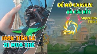 Ngọc Rồng Online - Thử Mang 100k Tiền Lẻ Đi Mua Thẻ Mở Capsule Hồng Và Cái Kết