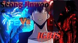 Animasi|SOLO LEVELING {Seong Jinwoo Vs igris] sebelum menjadi pasukan bayang