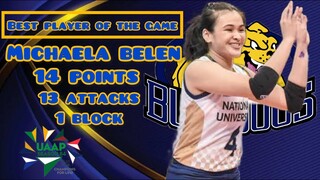 UAAP 84: Michaela Belen vs Adamson | GAME HIGHLIGHTS