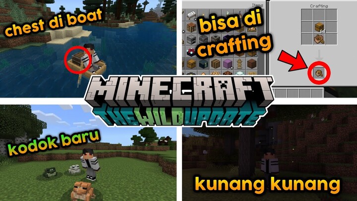 MINECRAFT 1.19 WILD UPDATE SUDAH RILIS!!!!
