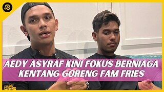 TEMUBUAL AEDY ASHRAF BERSAMA MEDIA DI PELANCARAN FAM FRIES