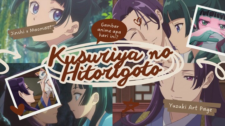 Jinshi & Maomao (JinMao) fanart~! ᯠ _   ̫  _ ᯄ ੭⁺˚⋆｡°✩₊