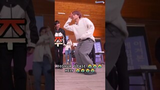 did exo members know about the Joshua's harabeoji version of "Love Shot" choreo? 😭 #shorts