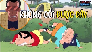 Không cởi dây được! & Ai làm thầy hiệu trưởng tức giận? | Shin Cậu Bé Bút Chì | Xóm Anime