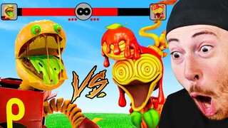 Reacting to LUNCH Boxy Boo VS SPAGHETTI Mommy Long Legs (Poppy Playtime Animation)