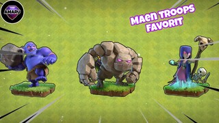 ngerusuh di liga Titan pke Troops favorit🔥🔥🔥 || Clash of Clans Gameplay