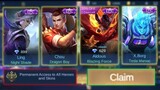 BIGGEST EVENT TO ACCESS ALL SKIN AND HERO! PERMANENT!! | Mobile Legends 2020