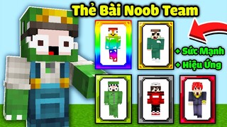 Minecraft Bedwars, Sở Hữu Thẻ Bài Noob Team Nhận Được Vũ Khí Và Hiệu Ứng Hacker Troll Noob Team