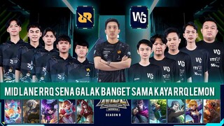 MID SENA SIH CALON PENERUS RRQ LEMON | RRQ SENA VS WARMIL GENG GAME 3 | MDL ID S9 |