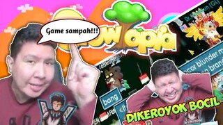 MOMENT KOCAK WINDAH MAIN GROWTOPIA - DIKEROYOK RATUSAN BOCIL KARNA MELAKUKAN HAL INI⁉️