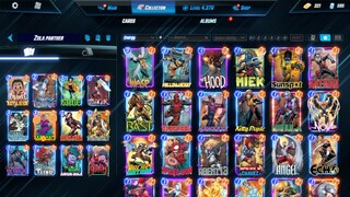 Apakah 8 cube bisa didapati dengan deck ini.......Marvel Snap