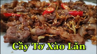 Thịt Cờ Hó Xào Lăn Nóng Hổi Ngon Nhất | Ẩm Thực Vùng Cao Vlog