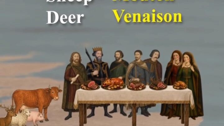 How a French Invasion Changed Meat Names 🇨🇵 🤯 Why Cow Became Beef 🐄🍖