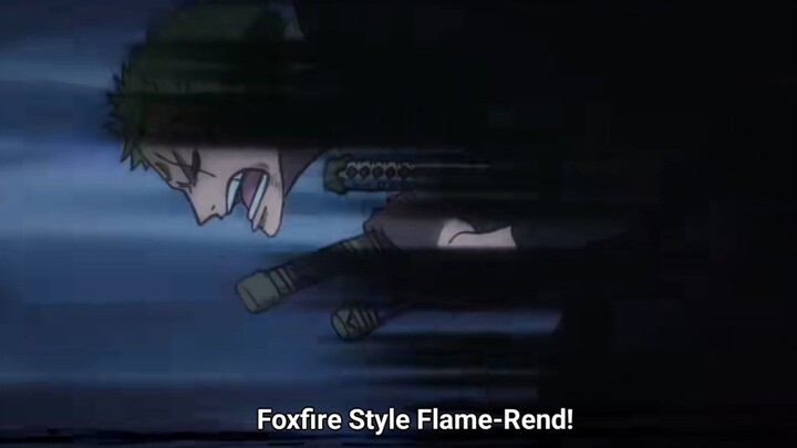 When Zoro stole Kinemon's Fox Fire Style 🥶
