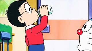 Doraemon: After Nobita drank the No Man's Land drink, he seemed to be the only one in the world