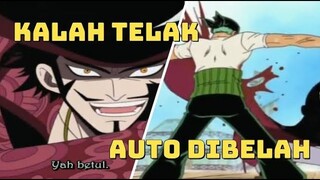 Pertarungan Tak Imbang Zoro Melawan Mihawk | Alur Cerita One Piece Episode 24