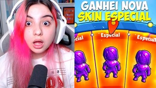 GANHEI TODAS NOVAS SKINS ESPECIAL da NOVA ATUALIZAÇÃO no STUMBLE GUYS!! NEM ACREDITEI KKK