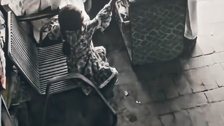 “The blade intended to shatter the calm, but was gently disarmed by a candy in a child’s heart.”