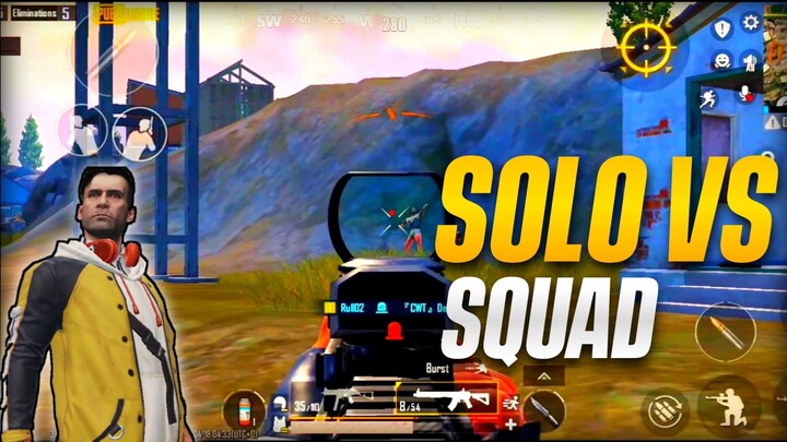 SOLO VS SQUAD | PUBGM